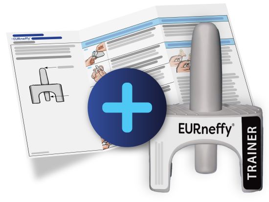 EURneffy® přípravek pro nácvik(+ návod k použití)